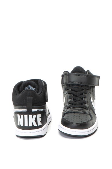 Nike Pantofi sport mid-hi cu insertii de piele Court Borough Fete