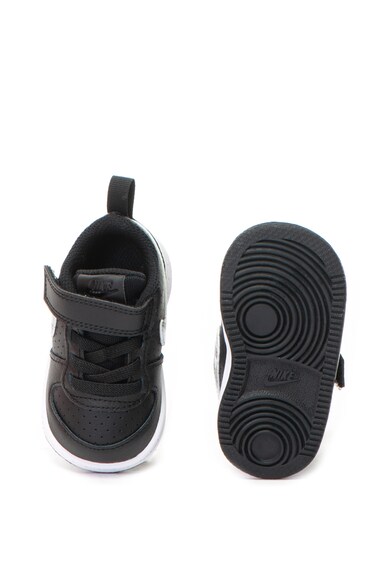 Nike Pantofi sport cu garnituri de piele Court Borough Baieti