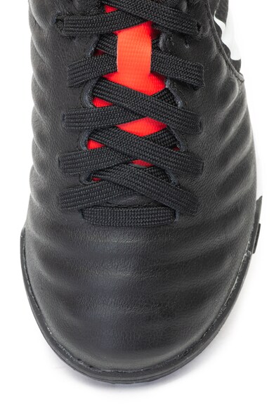 Nike Ghete de piele si piele ecologica cu crampoane, pentru fotbal Jr Legend 7 Academy TF Fete