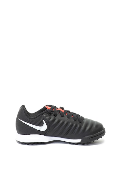 Nike Ghete de piele si piele ecologica cu crampoane, pentru fotbal Jr Legend 7 Academy TF Baieti