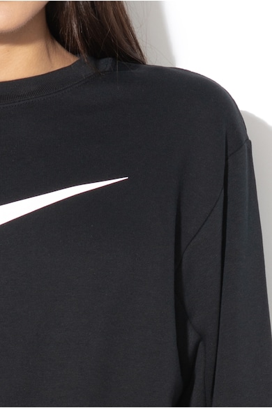 Nike Bluza sport cu decolteu la baza gatului si imprimeu logo1 Femei
