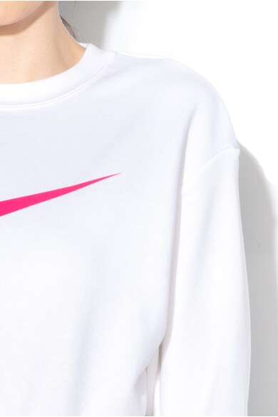 Nike Bluza sport cu decolteu la baza gatului si imprimeu logo1 Femei