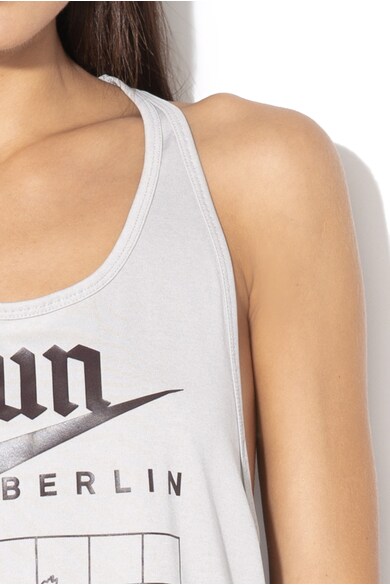 Nike Топ за бягане Dri-Fit с изрязан гръб Жени