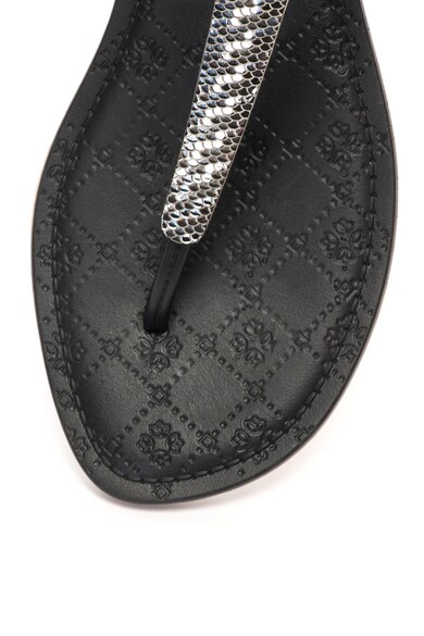 Grendha Sandale cu bareta separatoare si insertii cu aspect metalizat Sense Femei