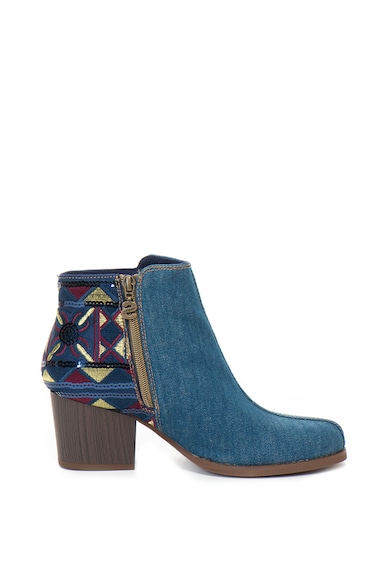 DESIGUAL Botine de denim Country Exotic Femei