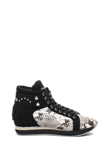 DESIGUAL Pantofi sport mid-high cu model de piele de reptila Miwok Femei