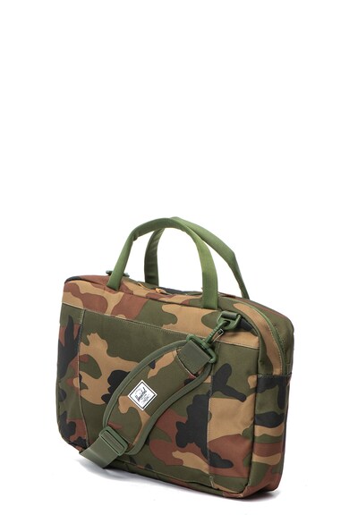 Herschel Geanta pentru laptop cu model camuflaj si bareta detasabila Gibson Barbati