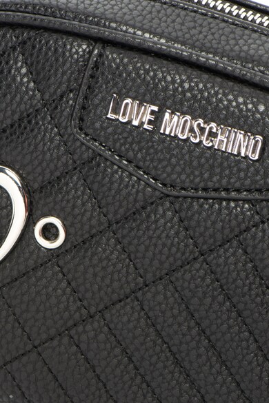 Love Moschino Geanta crossbody matlasata de piele Femei