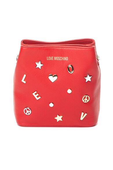 Love Moschino Geanta crossbody de piele Femei