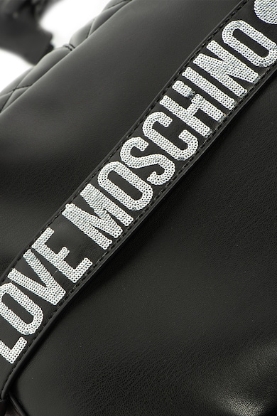 Love Moschino Rucsac de piele ecologica, cu aspect matlasat Femei