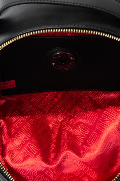 Love Moschino Rucsac convertibil de piele ecologica, cu diverse aplicatii Femei