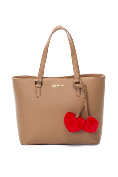 Love Moschino Geanta tote de piele ecologica, cu canafi detasabili Femei