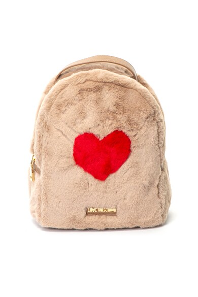 Love Moschino Rucsac mic de blana sintetica Femei