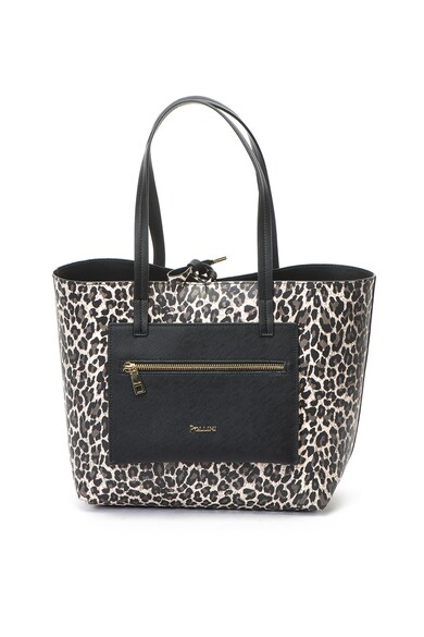 Pollini Geanta shopper de piele ecologica cu aspect de animal print Femei