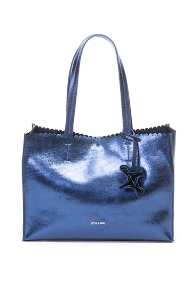 Pollini Geanta shopper cu aspect metalizat Femei