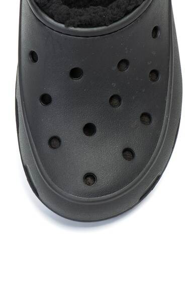 Crocs Papuci Crocs cu captuseala din material teddy Freesail Femei