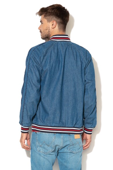 Wrangler Jacheta bomber regular fit din denim Barbati