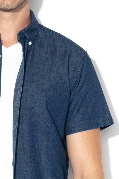 Jack & Jones Camasa comfort fit de chambray Aaron Barbati