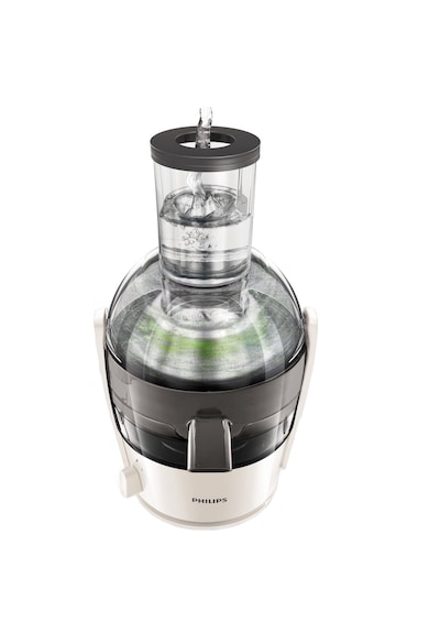 Philips Storcator de fructe  Viva Collection HR1855/80, 700 W, Recipient suc 0.8 l, Recipient pulpa 1.2 l, 1 Viteza, Tub de alimentare 75 mm, Alb Femei