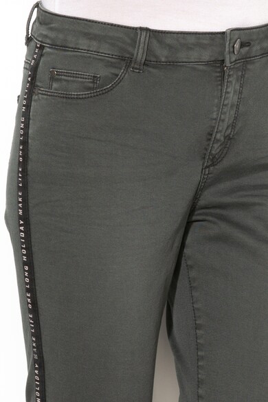 EDC by Esprit Skinny fit farmernadrág díszcsíkkal az oldalán női