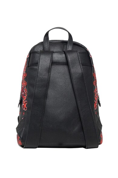 DESIGUAL Rucsac de piele ecologica, cu broderii florale Femei