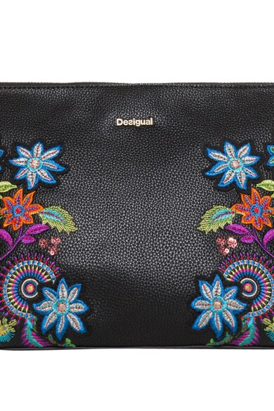 DESIGUAL Чанта за рамо от еко кожа с бродерии Жени