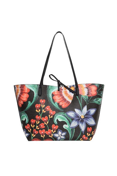 DESIGUAL Geanta shopper reversibila de piele ecologica, cu etui interior detasabil Kora Femei