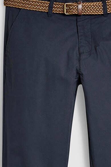 NEXT Pantaloni chino slim fit cu curea Barbati