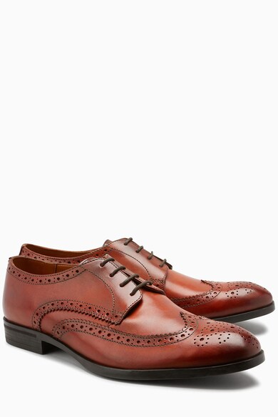 NEXT Pantofi brogue de piele Barbati