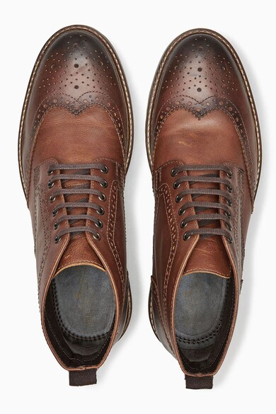 NEXT Ghete brogue de piele Barbati