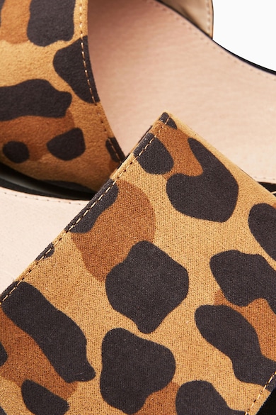 NEXT Sandale d'Orsay cu model animal print Femei