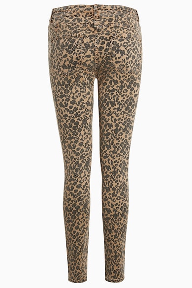 NEXT Blugi skinny fit cu model animal print 527827 Femei