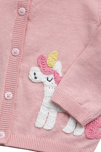 NEXT Cardigan cu nasturi si design unicorn Fete