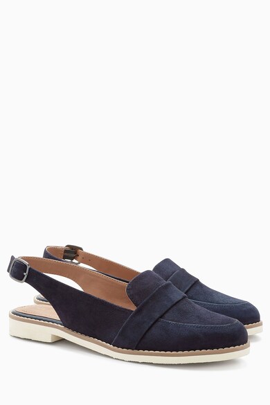 NEXT Pantofi loafer slingback de piele intoarsa Femei