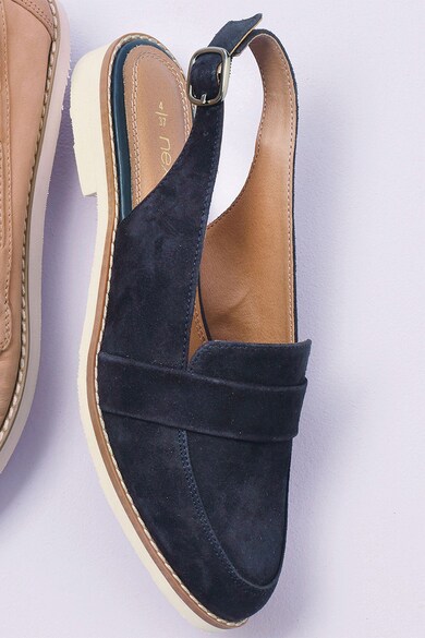 NEXT Pantofi loafer slingback de piele intoarsa Femei