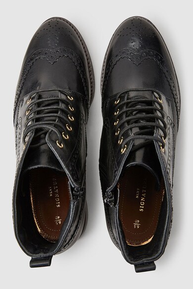 NEXT Ghete brogue de piele Femei