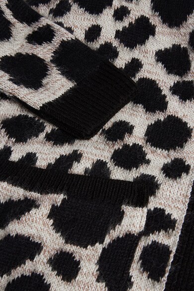 NEXT Cardigan fara inchidere, cu animal print Femei