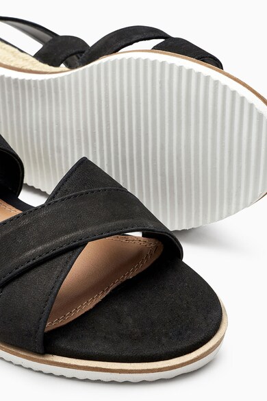 NEXT Sandale wedge tip espadrile de piele Femei