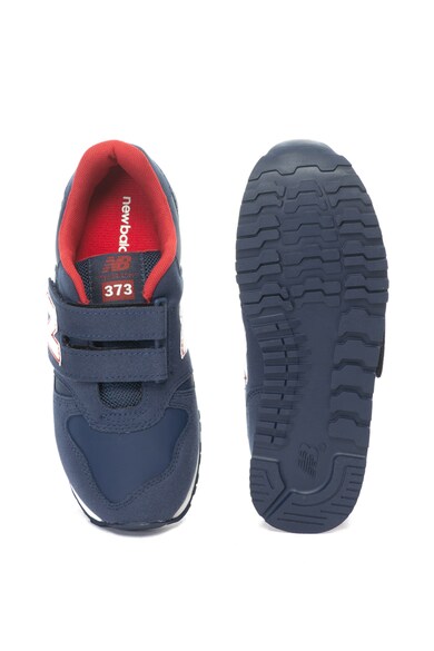 New Balance Pantofi sport de piele intoarsa si piele ecologica cu velcro 373 Fete