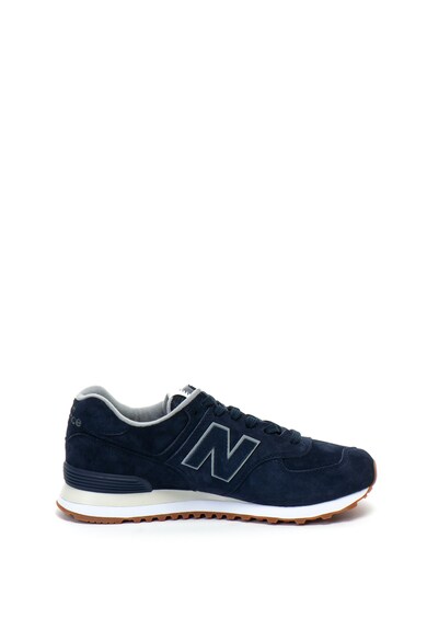 New Balance Pantofi sport de piele intoarsa si material textil 574 Barbati