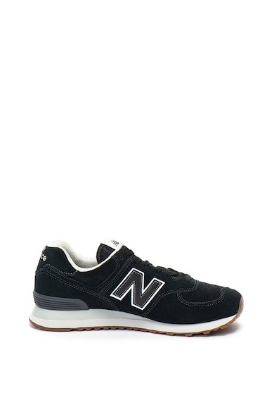 New Balance Pantofi sport de piele intoarsa si plasa 574 Barbati