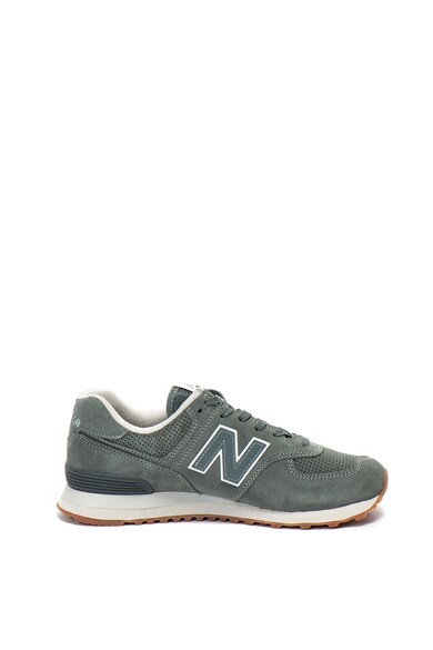 New Balance 574 nyersbőr sneakers cipő textilbetéttel férfi