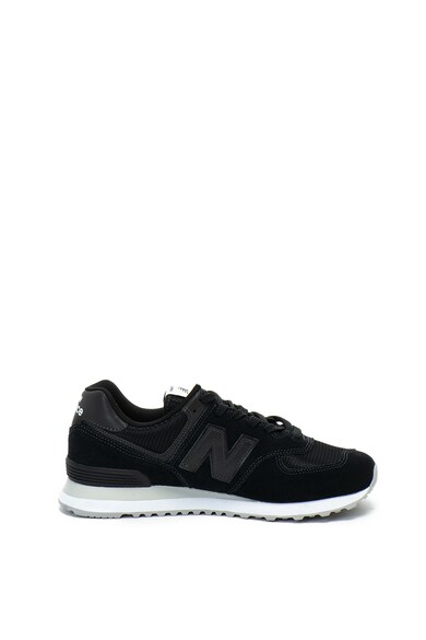 New Balance 574 nyersbőr sneakers cipő textilbetétekkel férfi