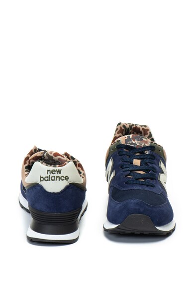 New Balance 574 nyersbőr és textil sneakers cipő férfi