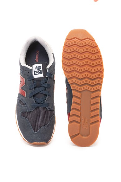 New Balance Pantofi sport de piele intoarsa si material textil 520 Barbati