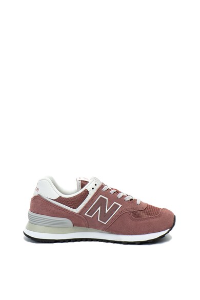 New Balance Pantofi sport de piele intoarsa si plasa 574 Femei