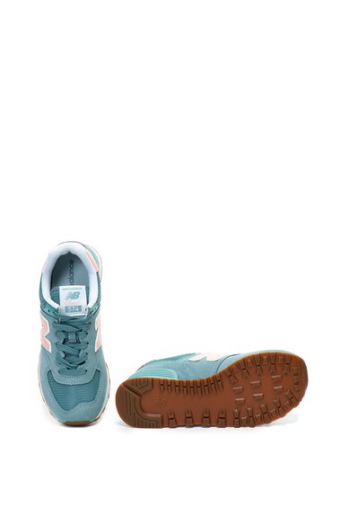 New Balance 574 nyersbőr&hálós anyagú cipő női