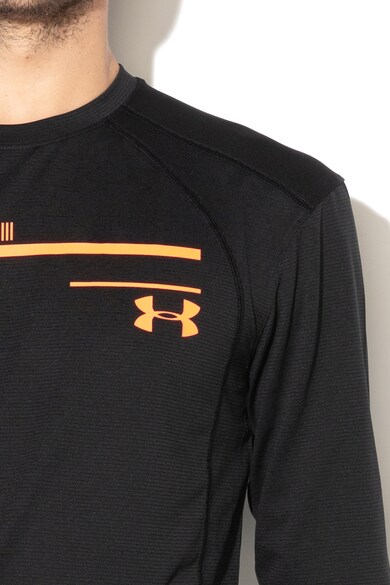 Under Armour Bluza cambrata cu detalii contrastante, pentru alergare Barbati