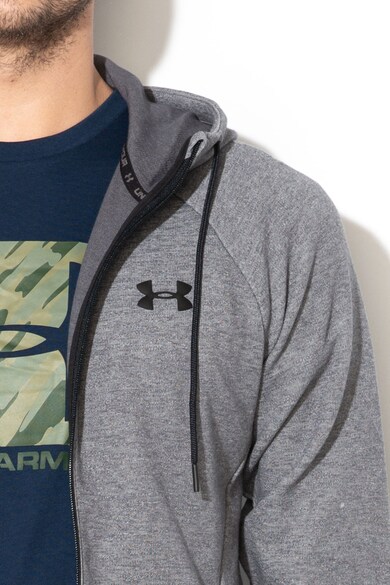 Under Armour Hanorac cambrat cu fermoar, pentru fitness Unstoppable Barbati