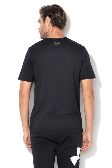 Under Armour Tricou lejer cu imprimeu logo pentru fitness HeatGear®, Barbati